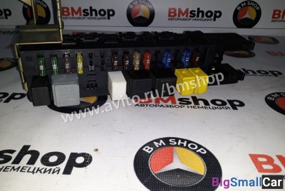 Блок SAM задний Мерседес W203 из Японии - купить Белой Глине