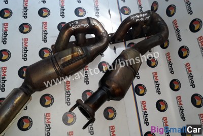 Коллектор катализатор выпускной бмв m54 - купить Белой Глине