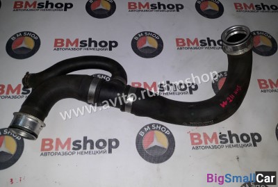 Патрубок радиатора нижний Мерседес W211 из Японии - купить Белой Глине