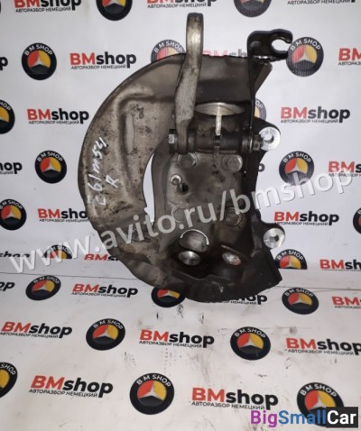 Поворотный кулак передний правый бмв E60 - купить Белой Глине