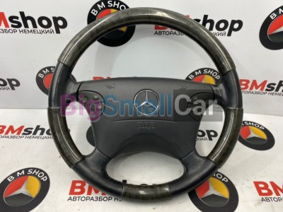 Руль Mercedes E 320 2000 W210 112.941 A2104600203 - купить Белой Глине