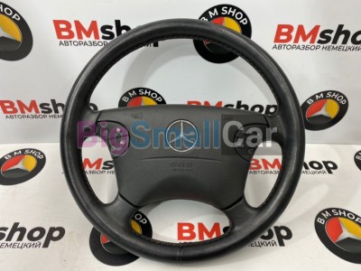 Руль Mercedes E 320 2001 W210 112941 A2104600203 - купить Белой Глине
