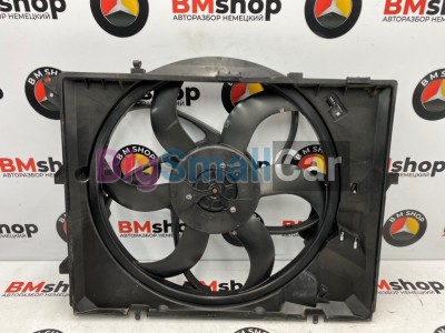 Вентилятор радиатора BMW 323i 2007 E90 N52b25 17117590699 - купить Белой Глине