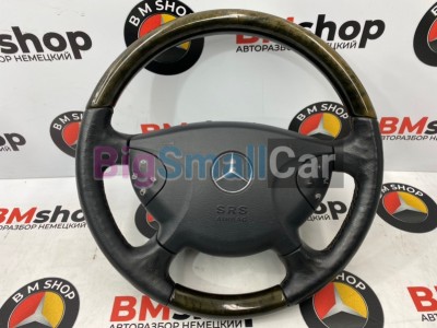Руль Mercedes E550 2002 W211 113.967 А2114600703