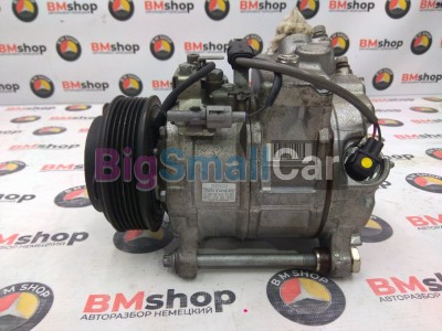 Компрессор кондиционера BMW 523i 2012 F10 N20B20B 64529216466 - купить Белой Глине