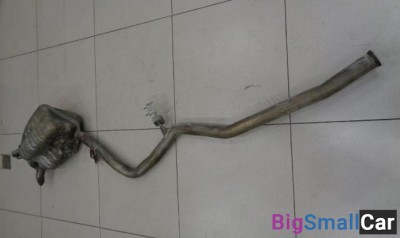 Задняя часть глушителя от Mercedes-Benz E-Klass W211 2002-2009 - купить Белой Глине