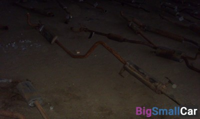 Глушитель в сборе от Chevrolet Aveo T300 2011 - купить Белой Глине