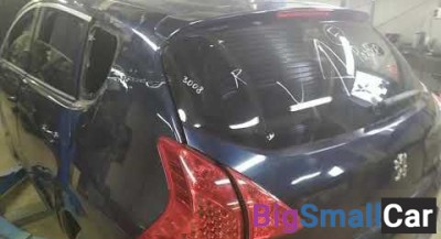 Peugeot 3008 крышка багажника - купить Белой Глине