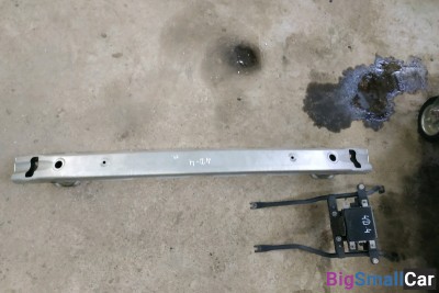 Усилитель бампера хонда цивик 4д - купить Белой Глине