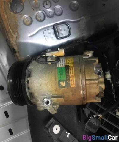 Компрессор кондиционера Опель астра 13124749 - купить Белой Глине