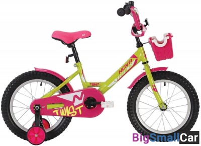 Детский велосипед NOVATRACK 121TWIST.GNP20 - купить Белой Глине