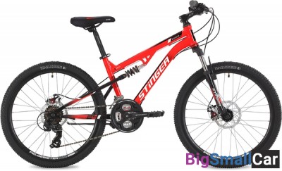 Дорожный велосипед STINGER 24SFD.DISCOD.14RD0 - купить Белой Глине