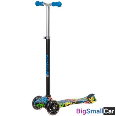 Подростковый самокат-кикборд 120.NRAINBOW.GBL20 NOVATRACK