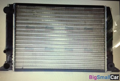 Радиатор охлаждения Ауди 80 1986 склад16 - купить Белой Глине