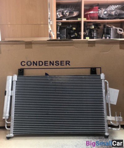 Радиатор кондиционера Kia Rio склад16 - купить Белой Глине