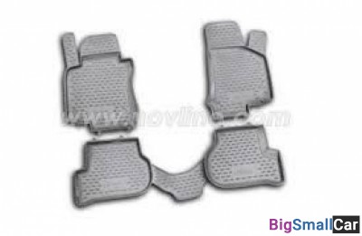 Коврики novline NLC5105211 резиновые серые - купить Белой Глине