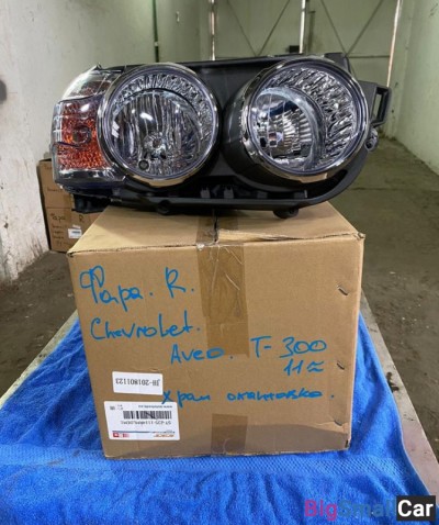 Фара правая chevrolet aveo