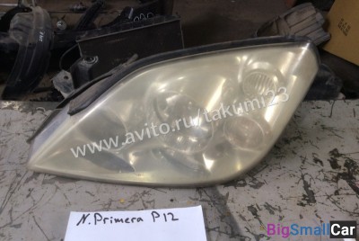 Фара для Nissan Primera P12