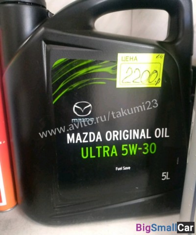 Масло в двс Mazda 5 w-30