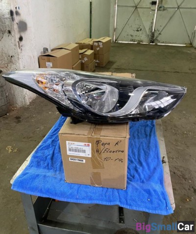 Фара правая hyundai elantra