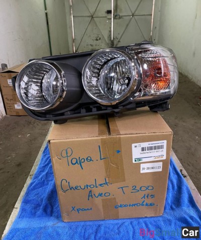 Фара левая chevrolet aveo