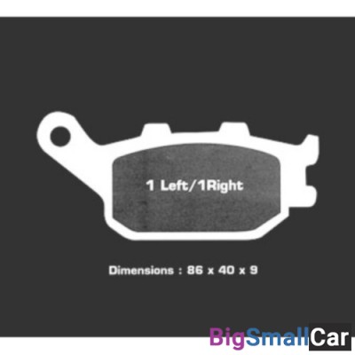 Тормозные колодки Nissin 2P-244NS - купить Белой Глине