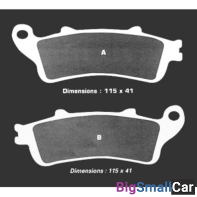 Тормозные колодки Nissin 2P-250ST-F1 - купить Белой Глине