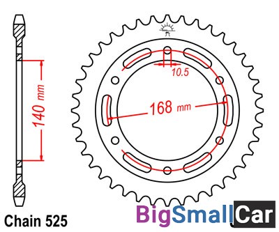 Звезда ведомая JT JTR3.42 - купить Белой Глине