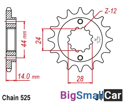 Звезда ведущая JT JTF314.15 - купить Белой Глине