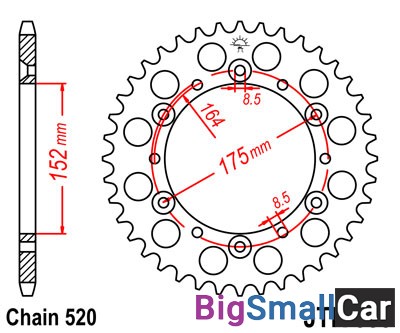 Звезда ведомая JT JTR853.43
