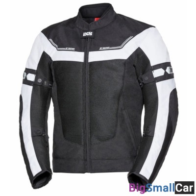Куртка текстиль IXS Sport Jacke Levante blk/white M X51056-031-M