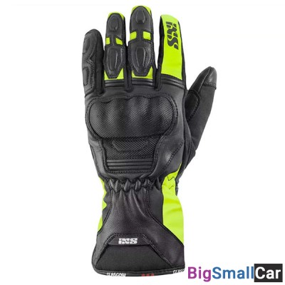 Перчатки IXS Glasgow blk/yellow 2XL X42038-035-2XL