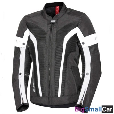 Куртка текстиль жен. IXS Sport DJ Larisa Air-2.0 blk/wh DS X51057-031-DS