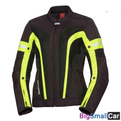 Куртка текстиль жен. IXS Sport DJ Larisa Air-2.0 blk/yel DM X51057-350-DM - купить Белой Глине