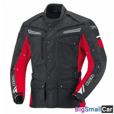 Куртка текстиль IXS Evans blk/red M X55028-032-M - купить Белой Глине