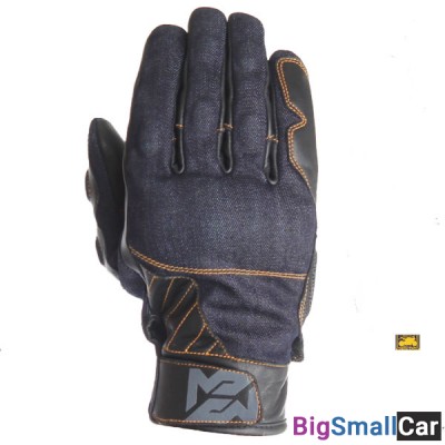 Перчатки MOTEQ Groot blue джинс XL M02312 - купить Белой Глине