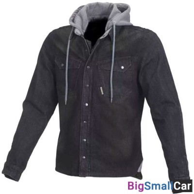 Куртка текстиль MACNA WestCoast джинс.black L 165 3651/101