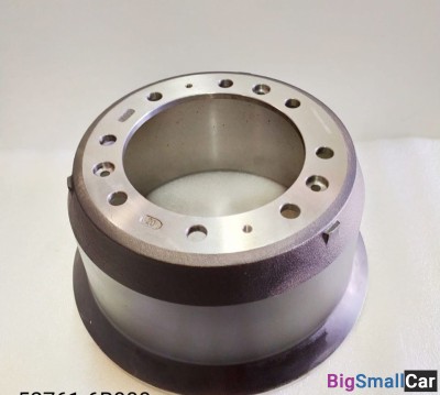 Барабан тормозной Задний Hyundai HD120 527616B000 - купить Белой Глине