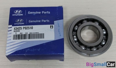 Подшипник пром. вала кпп D4AL 43425P02510 - купить Белой Глине