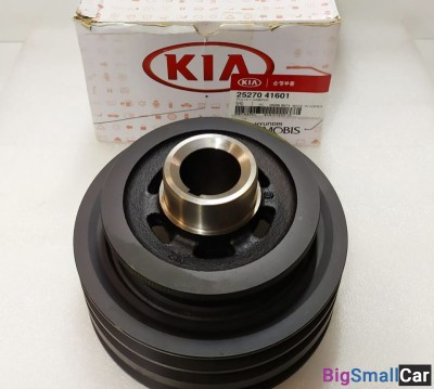Шкив коленвала Hyunda HD72 D4AL 2527041601 - купить Белой Глине