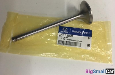 Клапан Впускной Hyundai D6AC 2221183004 - купить Белой Глине
