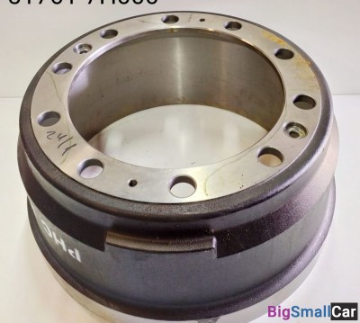 Барабан тормозной Hyundai HD170 HD500 51761-7H000 - купить Белой Глине