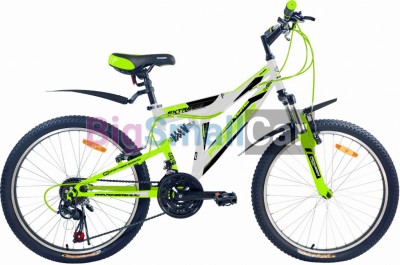 Дорожные велосипеды PIONEER EXTREME 24/15 silver-green-black