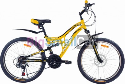 Дорожные велосипеды PIONEER FORSAGE 24/14 yellow-black-white