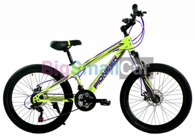 Горные велосипеды PIONEER CENTURION 24/12 lemon-black-blue - купить Белой Глине