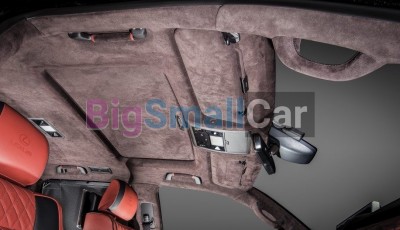 Перетяжка салона Volvo S70 кожей и алькантарой - купить Белой Глине